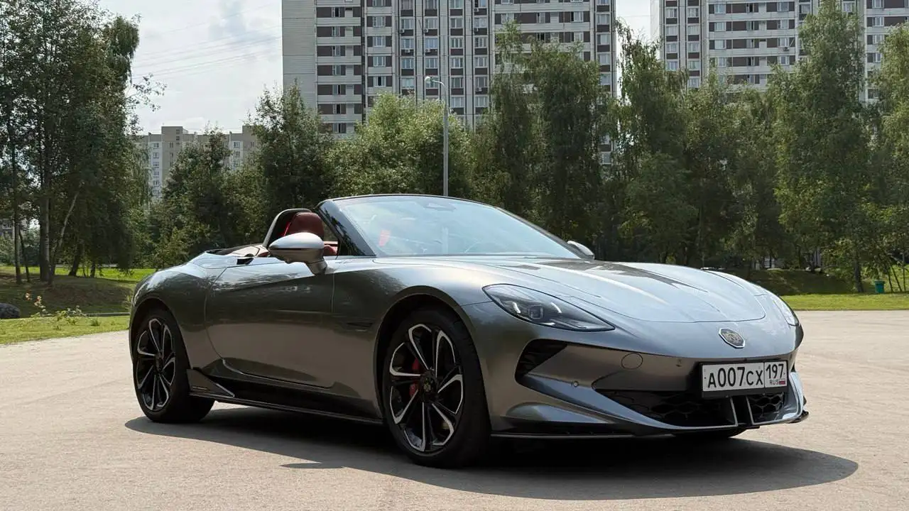 MG Cyberster 544 л.с. АТ 2025г - Электромобили (Авто) в Москва