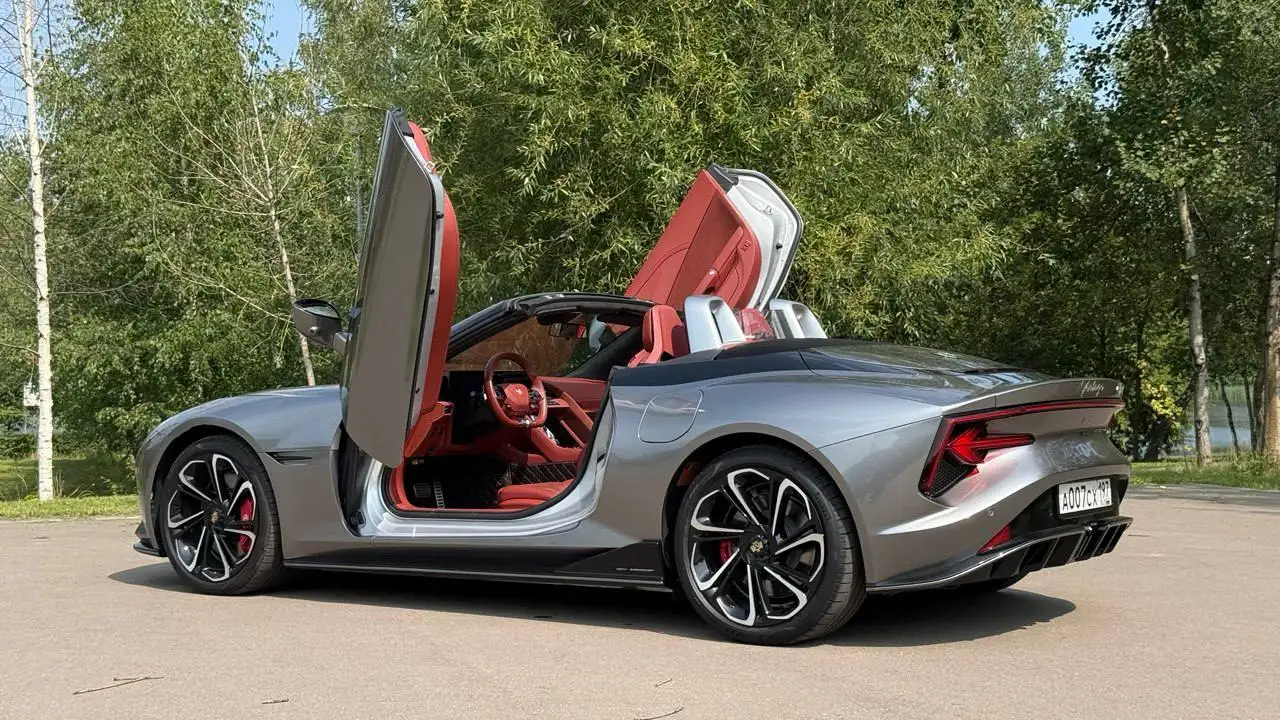 MG Cyberster 544 л.с. АТ 2025г - Электромобили (Авто) в Москва