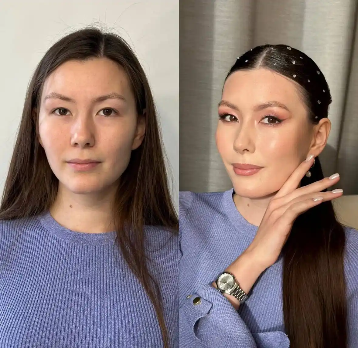 Профессиональный макияж и укладка на дому