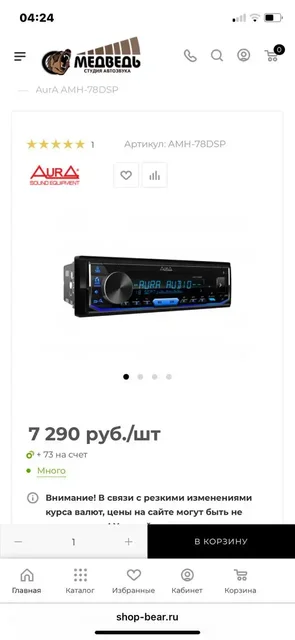 Продажа аудиооборудования: сабвуферы, усилители, АС - Электроника в Брянская область