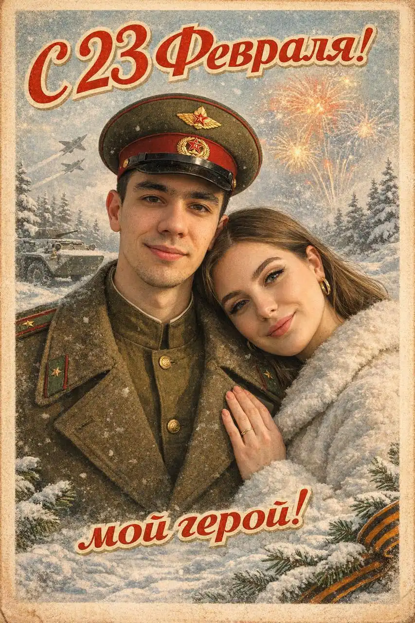 Атмосферная фотокарточка к праздникам - Фотоуслуги (Услуги) в Омск