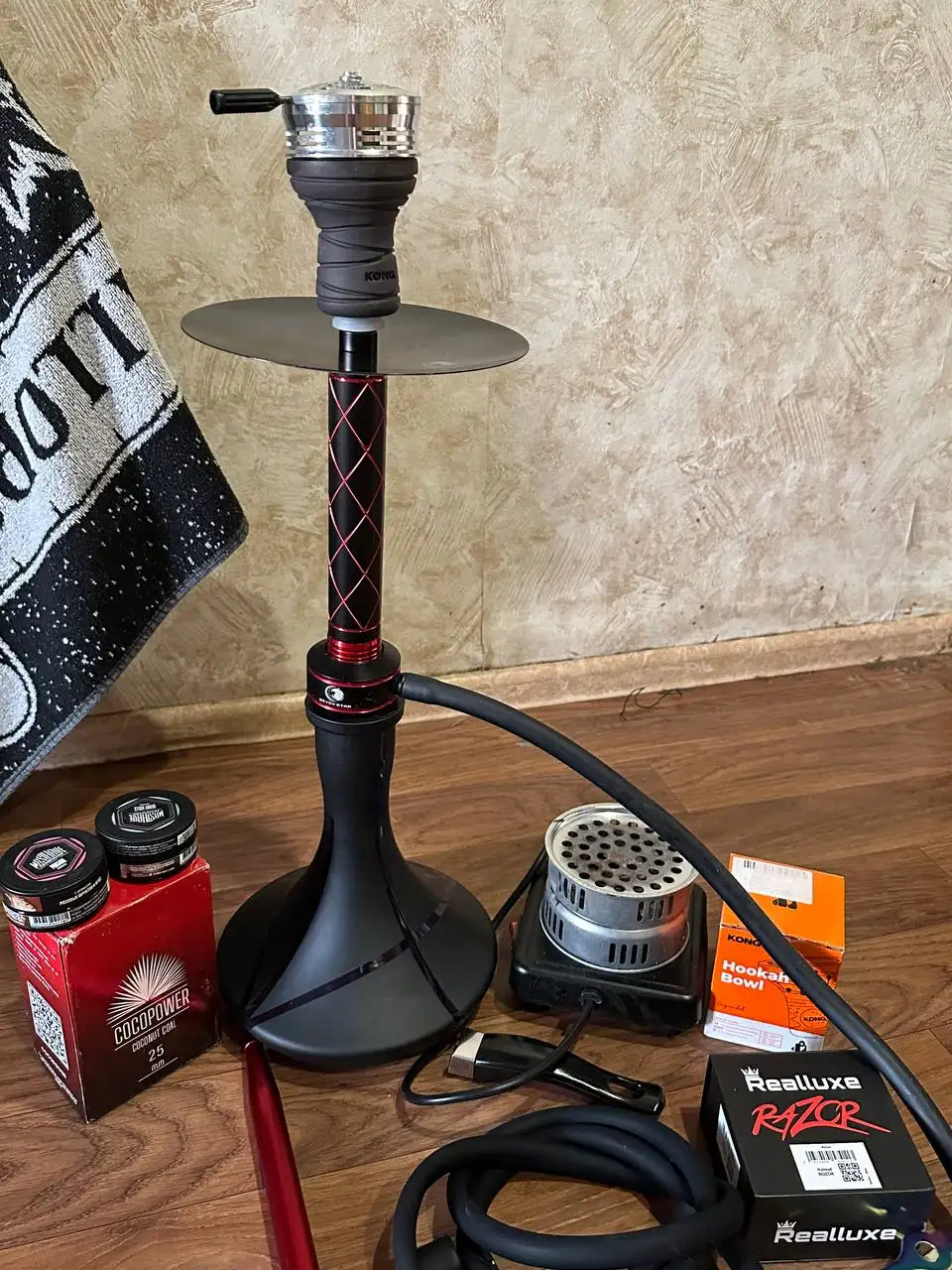 Продам кальян с углями и табаком - Кальяны (Барахолка) в Омск