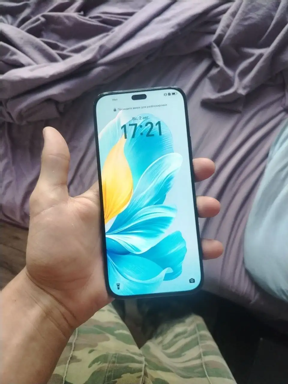Продам Honor 200 Lite 256GB, новый - Смартфоны и аксессуары (Электроника) в Омск