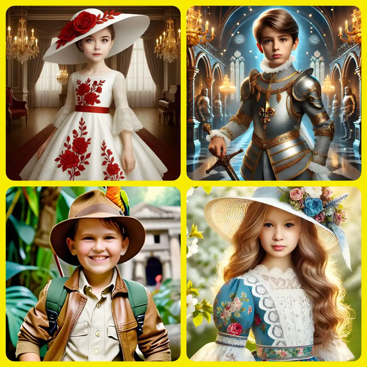 Фотооткрытка с изображением ребёнка