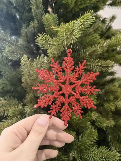Новые игрушки снежинки на ёлку - частное объявление в Ново-Ленино