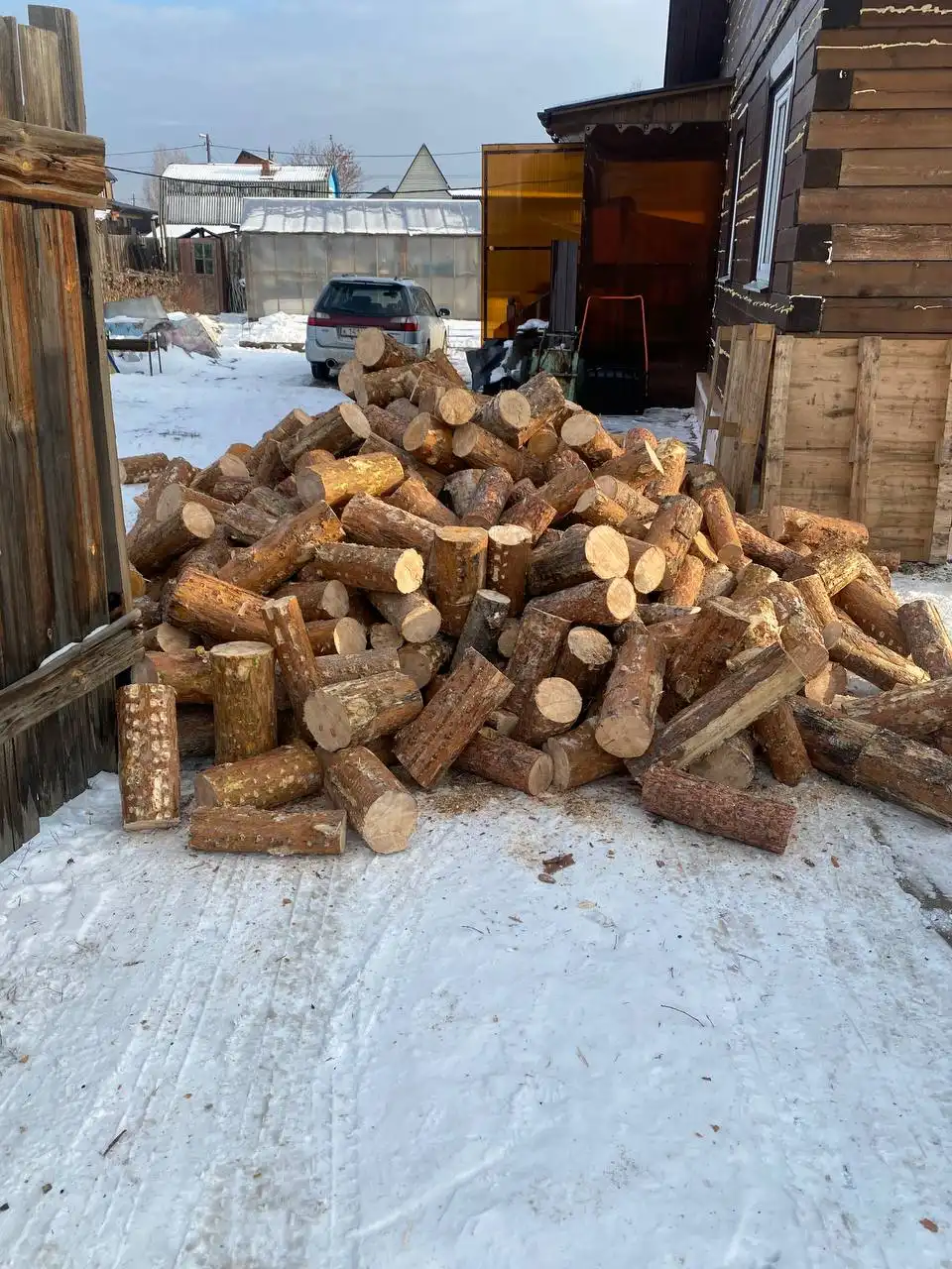 Продажа дров колотых и в чурках