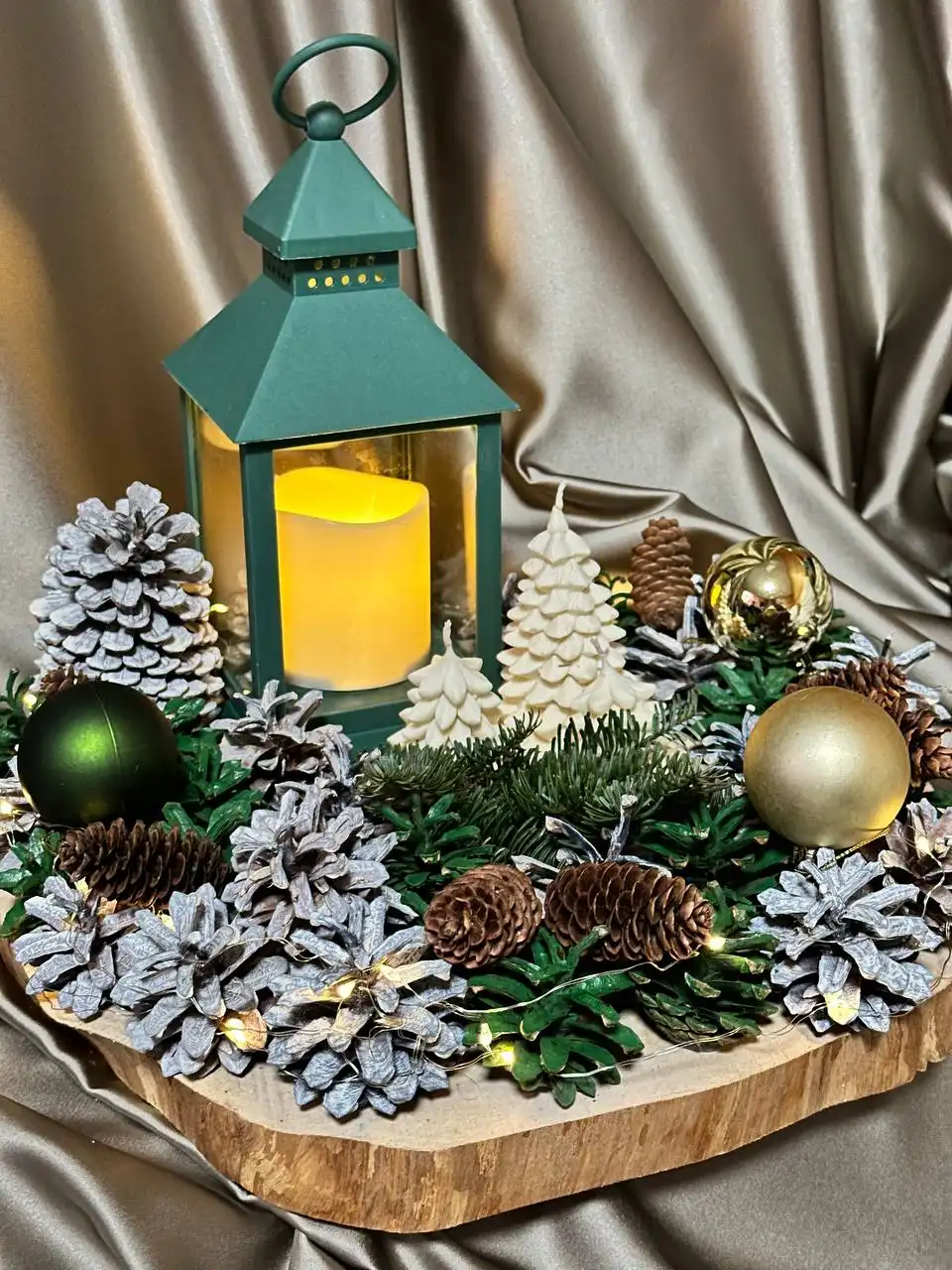 Мастер-класс по созданию новогодней композиции