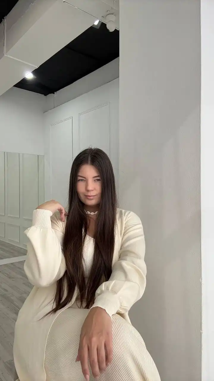 Трикотажный костюм платье с кардиганом