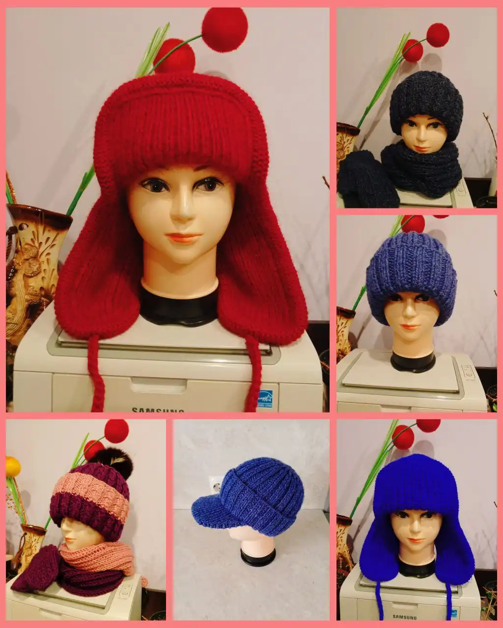 Продажа шапок-ушанок из пуха норки с возможностью заказа