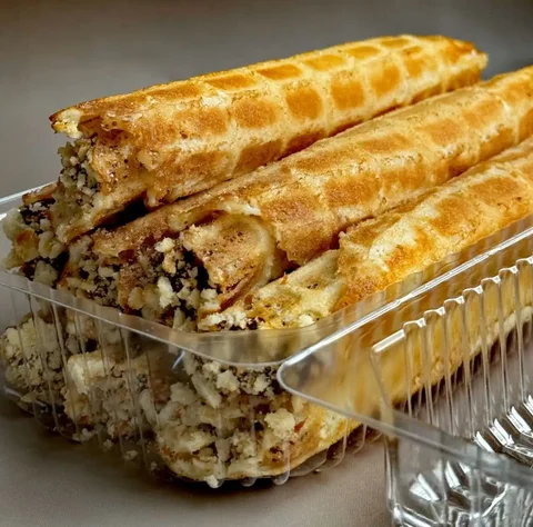 Продажа вафельных трубочек с начинкой и пустых - Рюкзаки в Иркутск