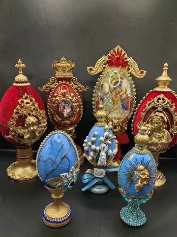 Интерьерные пасхальные яйца ручной работы - частное объявление в Усть-Кут