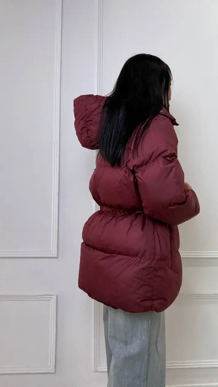 Новая бордовая куртка One size - Верхняя одежда (Одежда) в Иркутская область