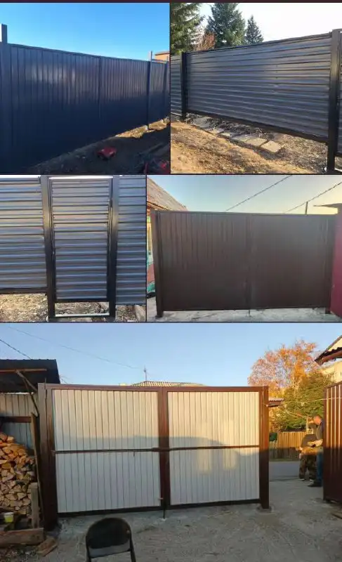 Изготовление и монтаж откатных и распашных ворот и калиток - Ремонт и строительство (Услуги) в Иркутск