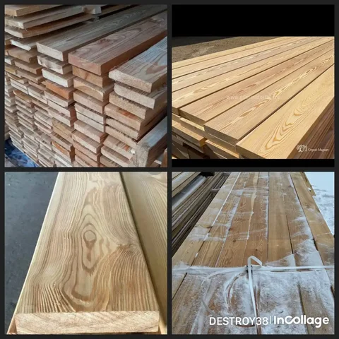 Доска лиственницы сорта 1-4 и 5 - Декор в Братск