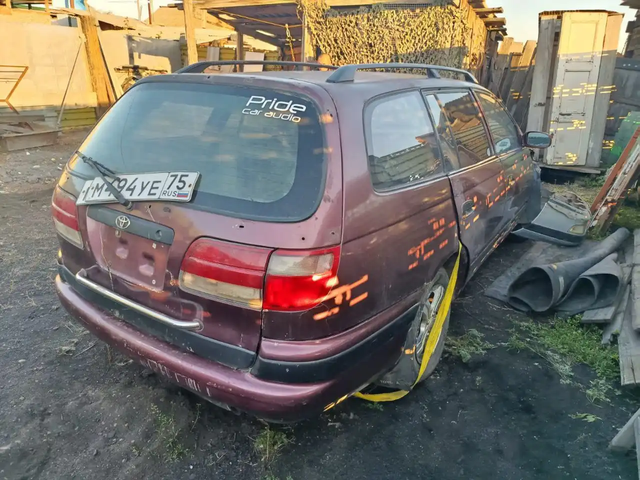 Продажа двигателя Калдина 5E-FE на авторазборке - Автозапчасти (Запчасти) в Борзя