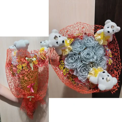 Продажа букета Мишки - Барахолка в Неизвестно