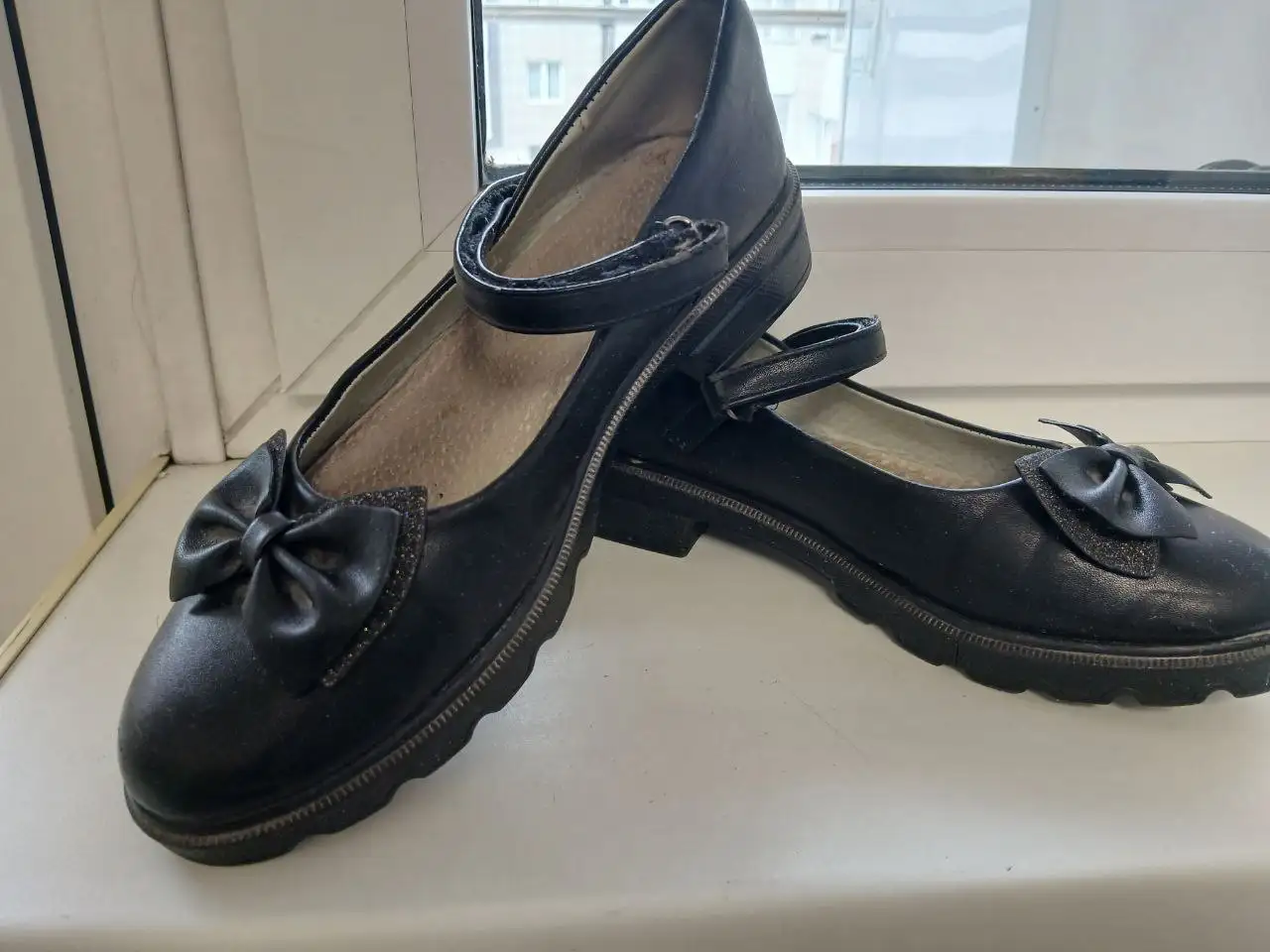 Туфли на сменку в школу, стелька 22см - Обувь (Одежда) в Н.Ленино