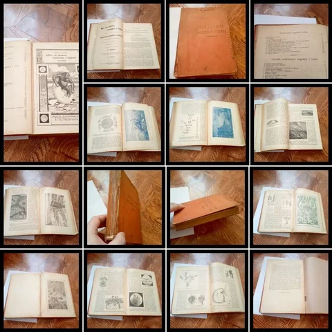 Антикварная царская иллюстрированная книга 1907 года К. Штерне "Мир и его прошлое настоящее, и будущее" том 1 - частное объявление в Ростов-на-Дону