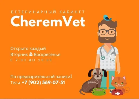 Ветеринарный кабинет ЧеремВет в Черемхово - Ветеринарные услуги в Черемхово