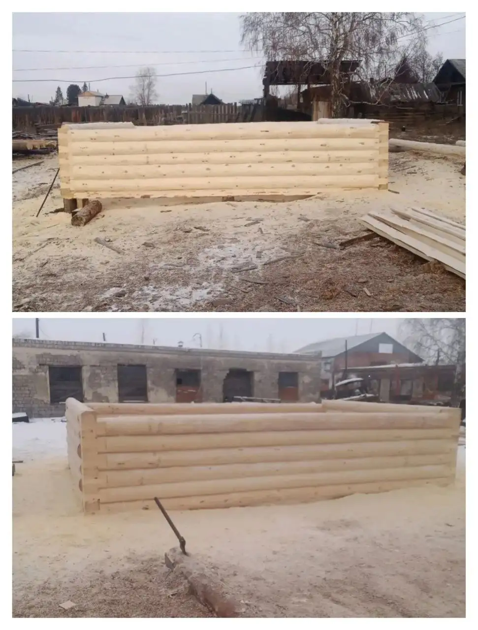 Изготовление срубов из круглого леса - Строительные услуги (Услуги) в Иркутская область