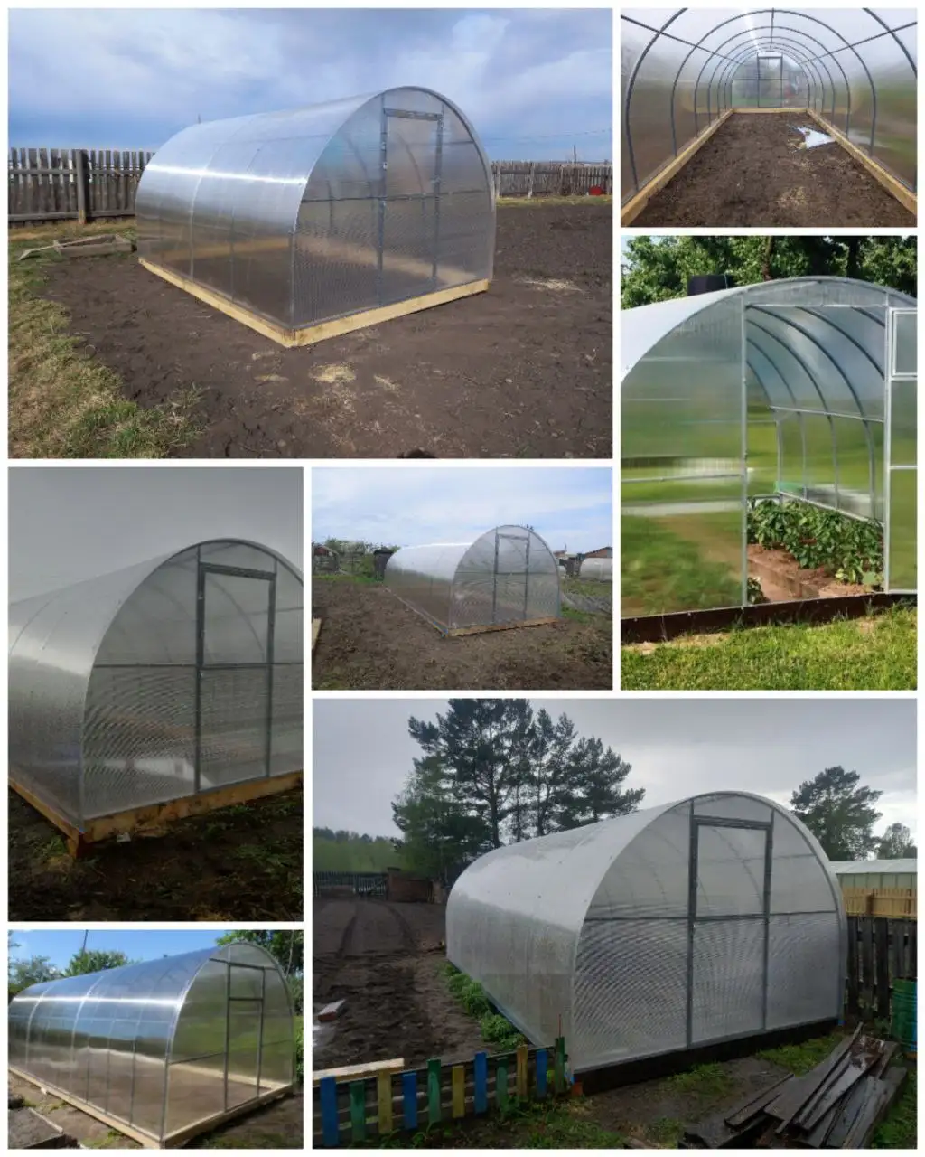 Теплица дуговая окрашенная - Теплицы (Для дома и дачи) в Неизвестно