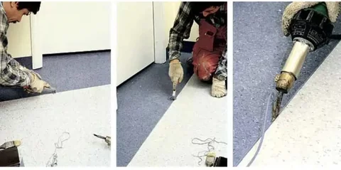 Укладка коммерческого линолеума с проваркой швов - Коммунальные услуги в Иркутск