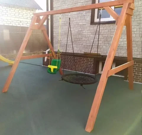 Деревянная качеля под заказ - Садовые качели в Иркутская область