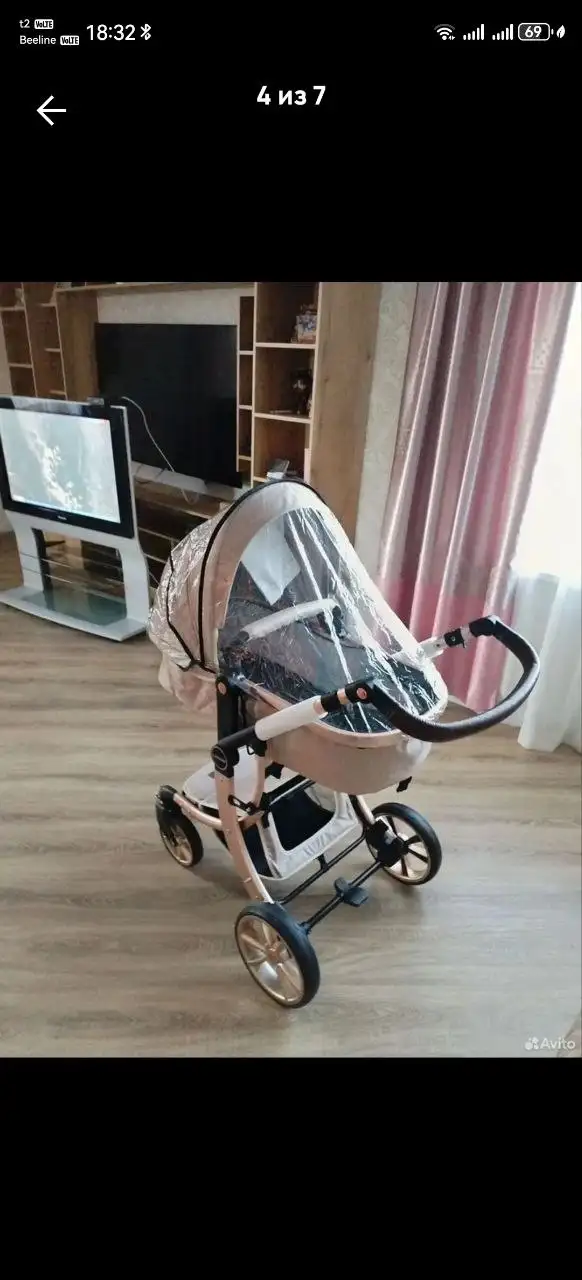 Коляска трансформер 3 в 1 для детей с рождения до 3 лет - Коляски (Товары для детей) в Иркутск