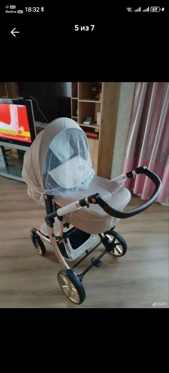 Коляска трансформер 3 в 1 для детей с рождения до 3 лет - Коляски (Товары для детей) в Иркутск