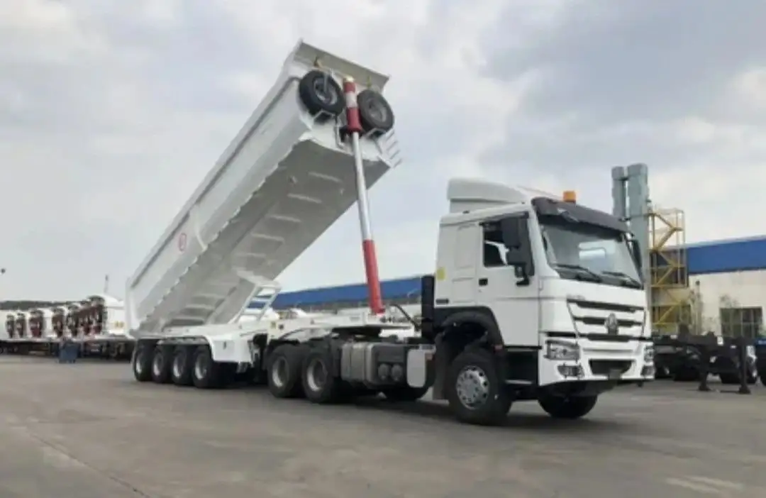 Водитель кат. Е на самосвальный полуприцеп - Водитель (Работа) в Неизвестно