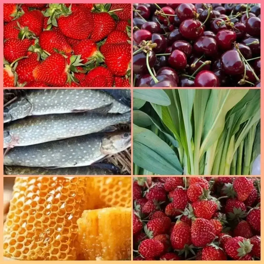 Клубника, черешня, черемша, щука, мёд - Продукты (Еда) в Иркутск