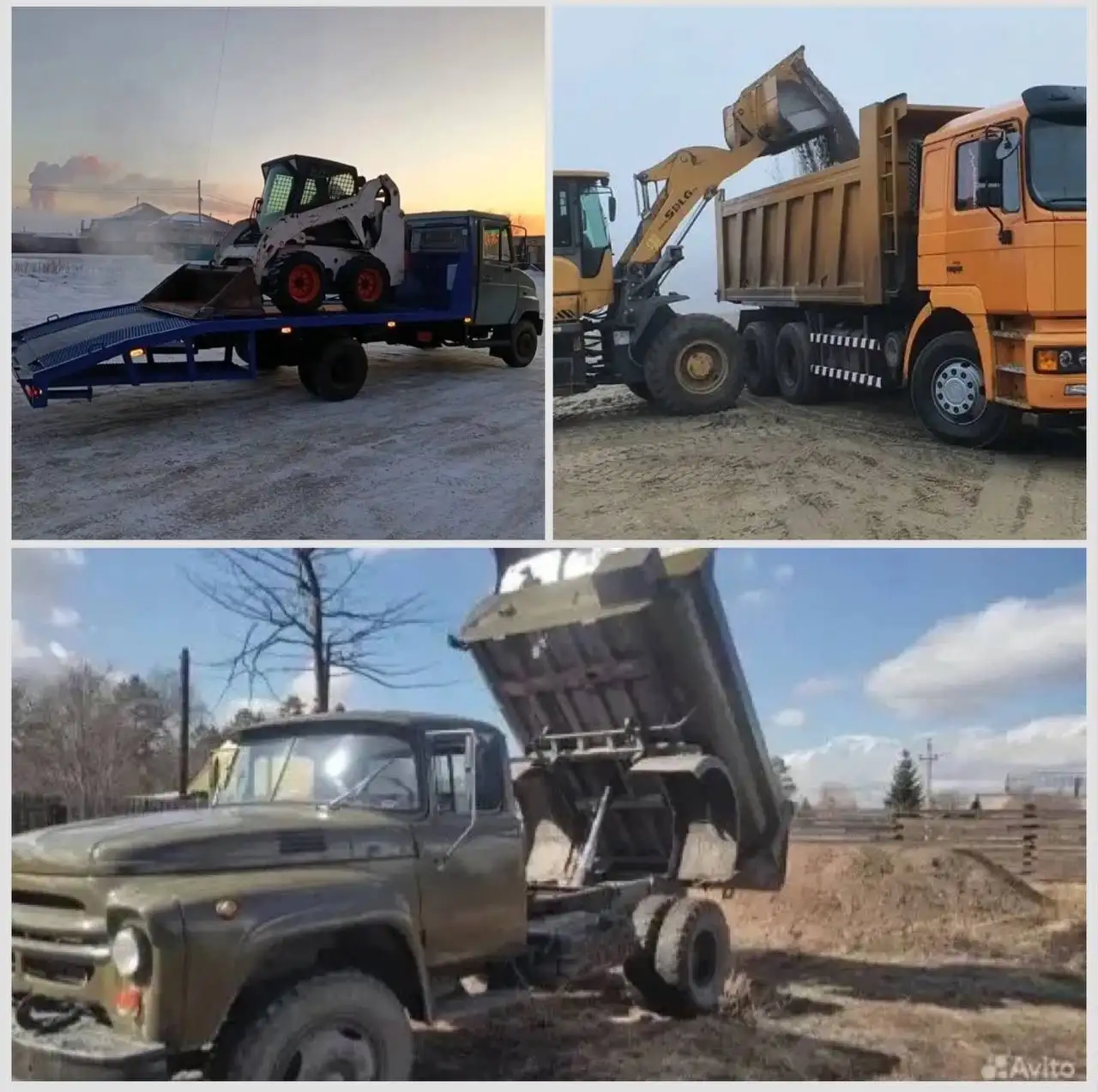 Услуги спецтехники: Bobcat, фронтальный погрузчик, ЗИЛ - Спецтехника (Услуги) в Иркутск