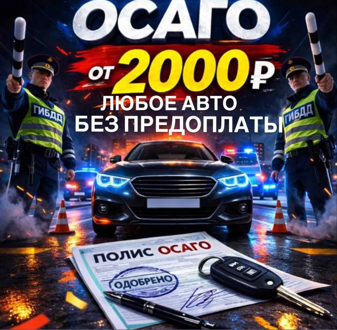ОСАГО за 2000Р - Страхование (Услуги) в Иркутск