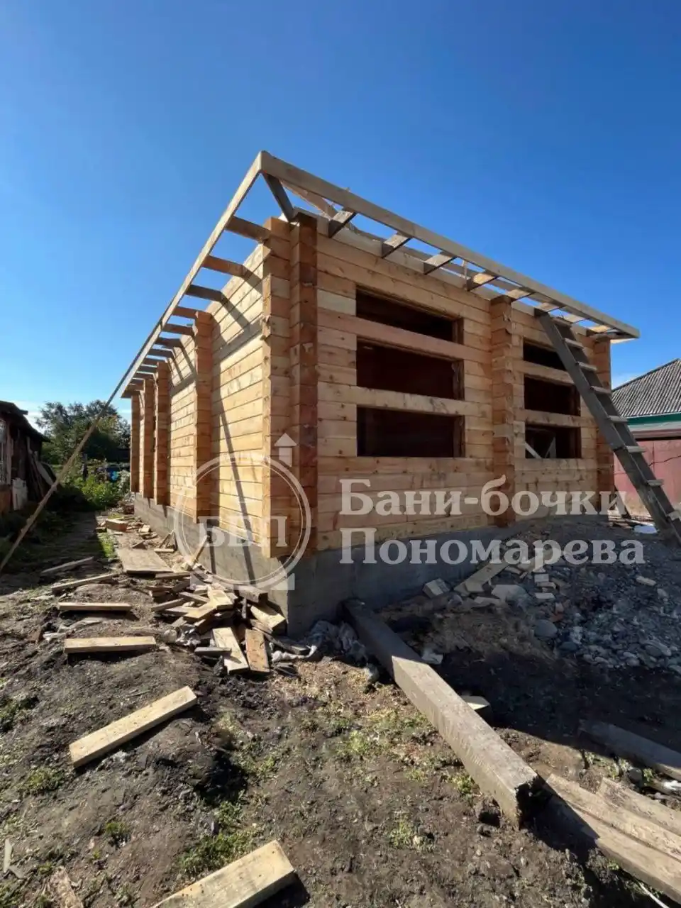 Доставка бань и срубов из профилированного бруса - частное объявление в Красноярск