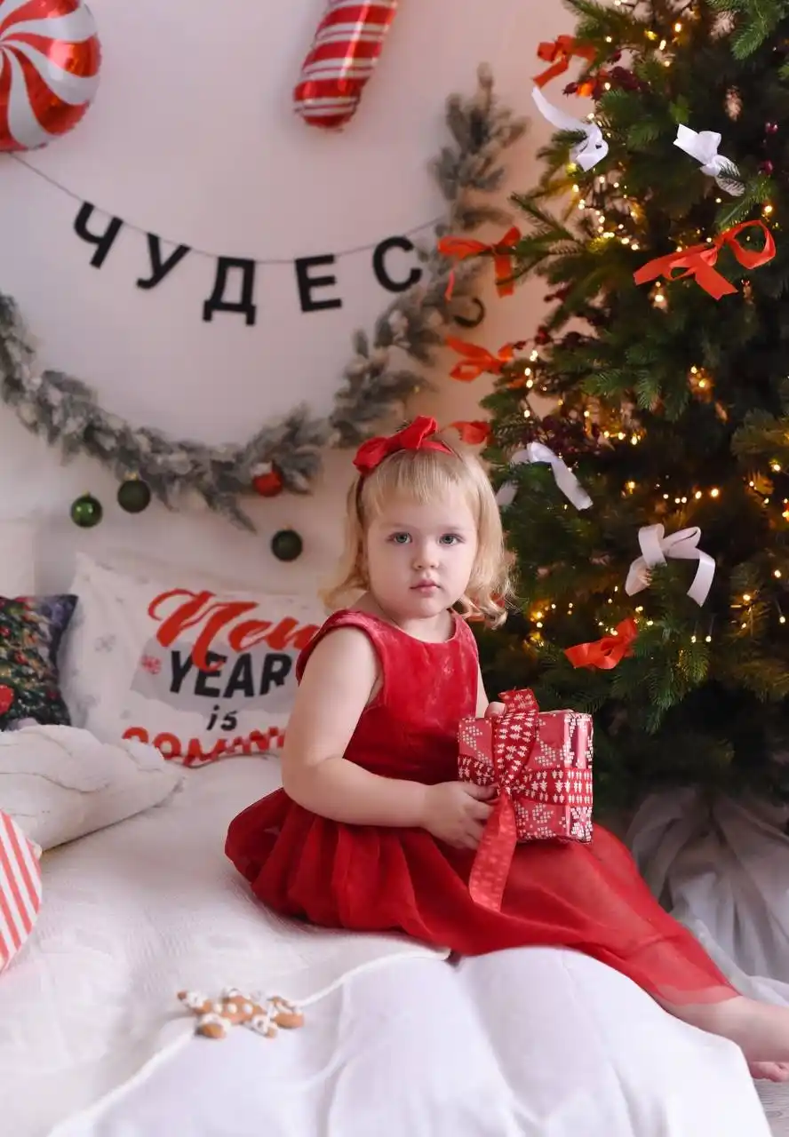 Детские фотосессии в новогодних образах