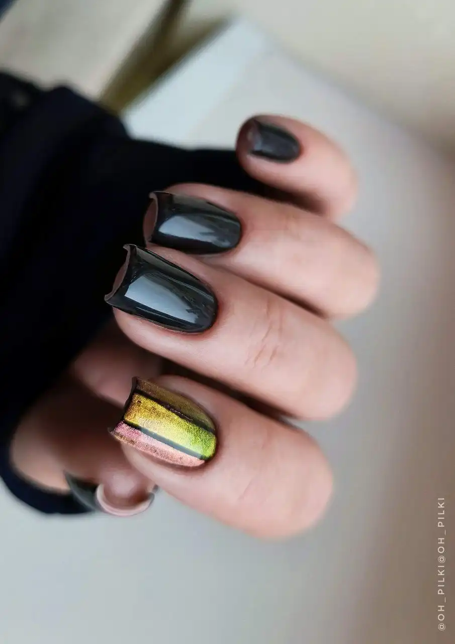 Маникюр с укреплением твёрдый гель в Октябрьском районе