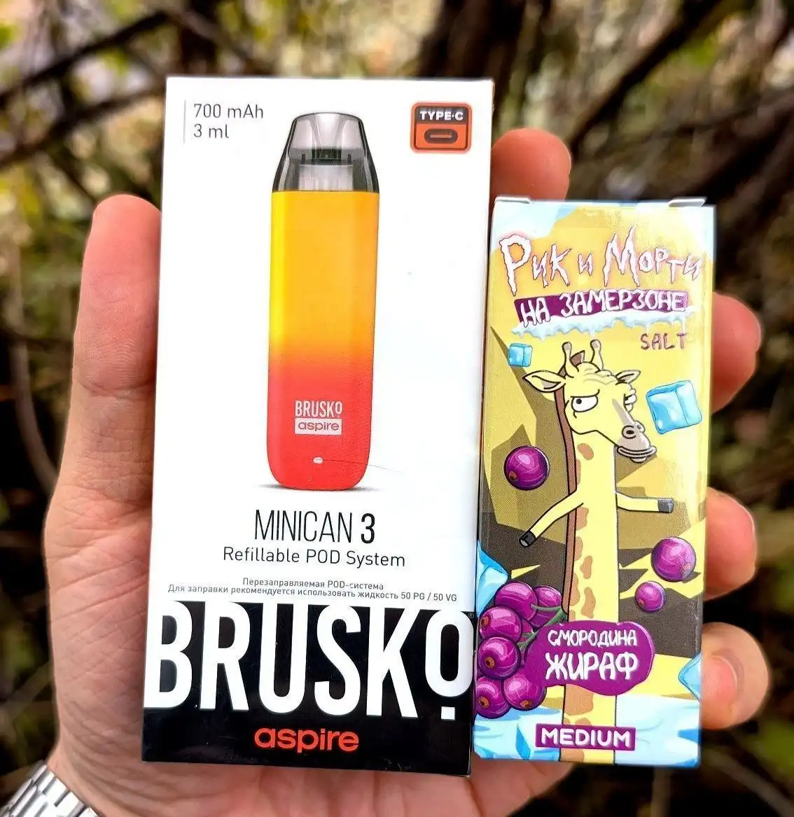 Minican + жидкость