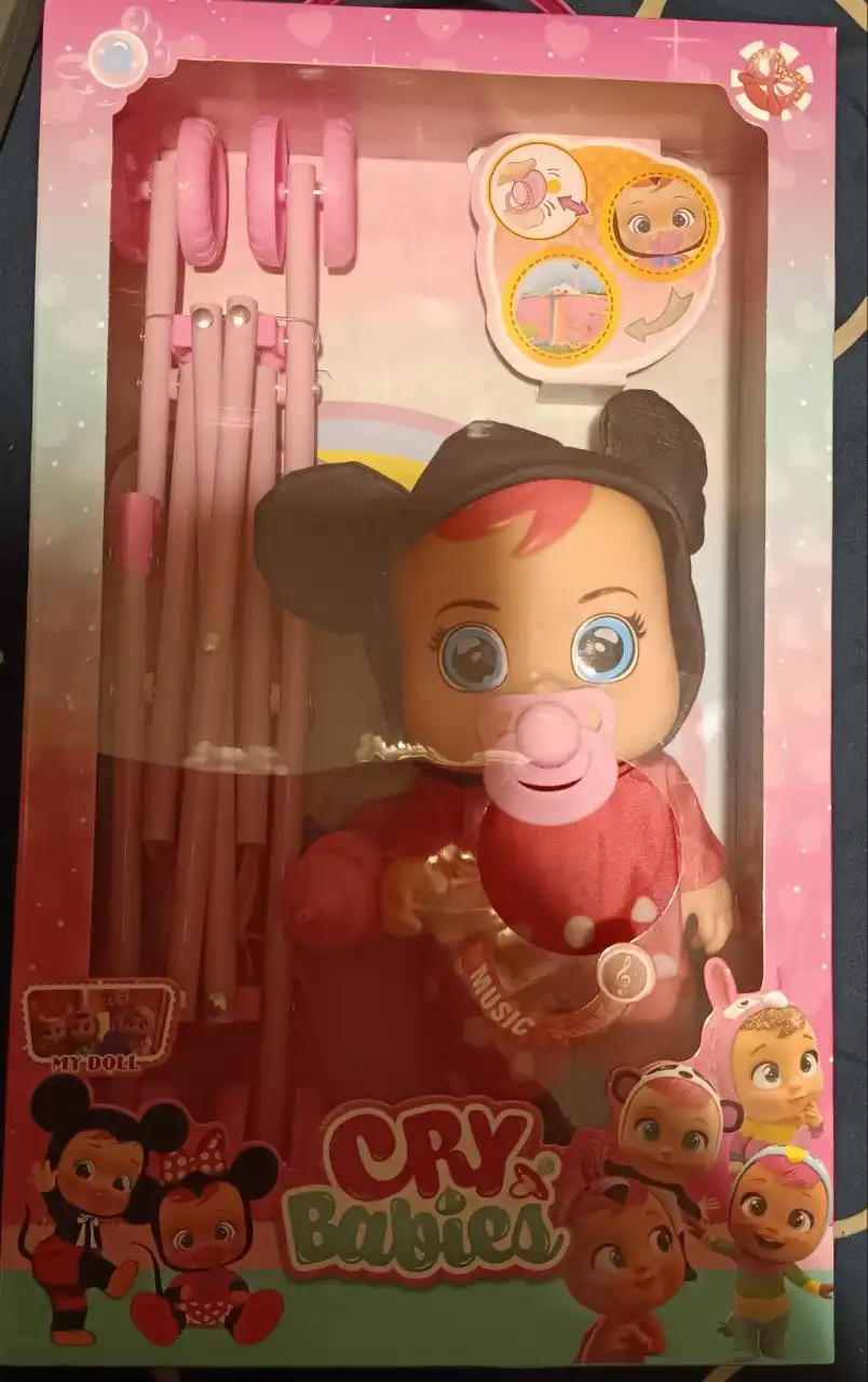 Продажа интерактивной игрушки Край бебис с коляской