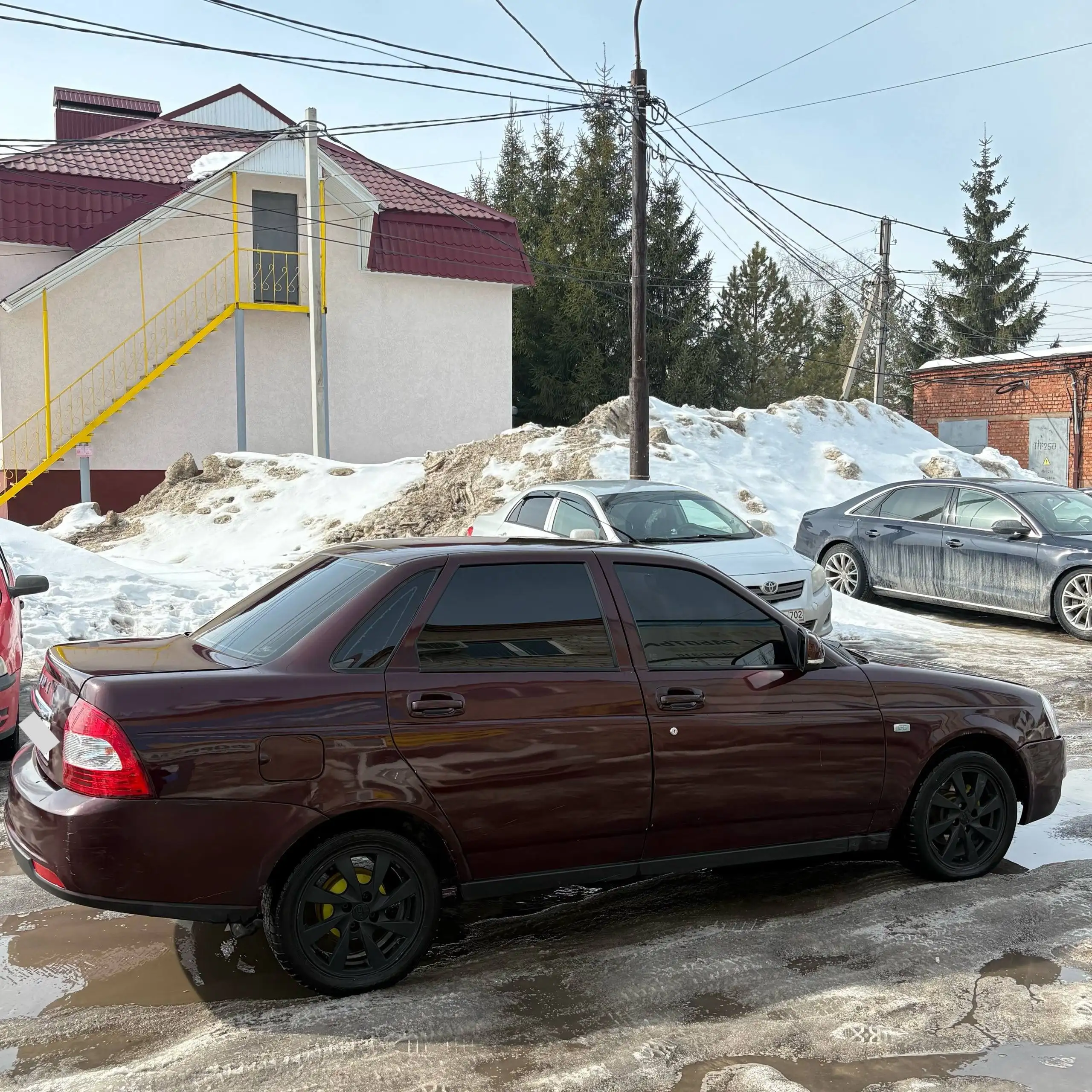 Продам Lada Priora 2 2014 года в цвете Портвейн - Легковые автомобили (Авто) в Стерлитамак