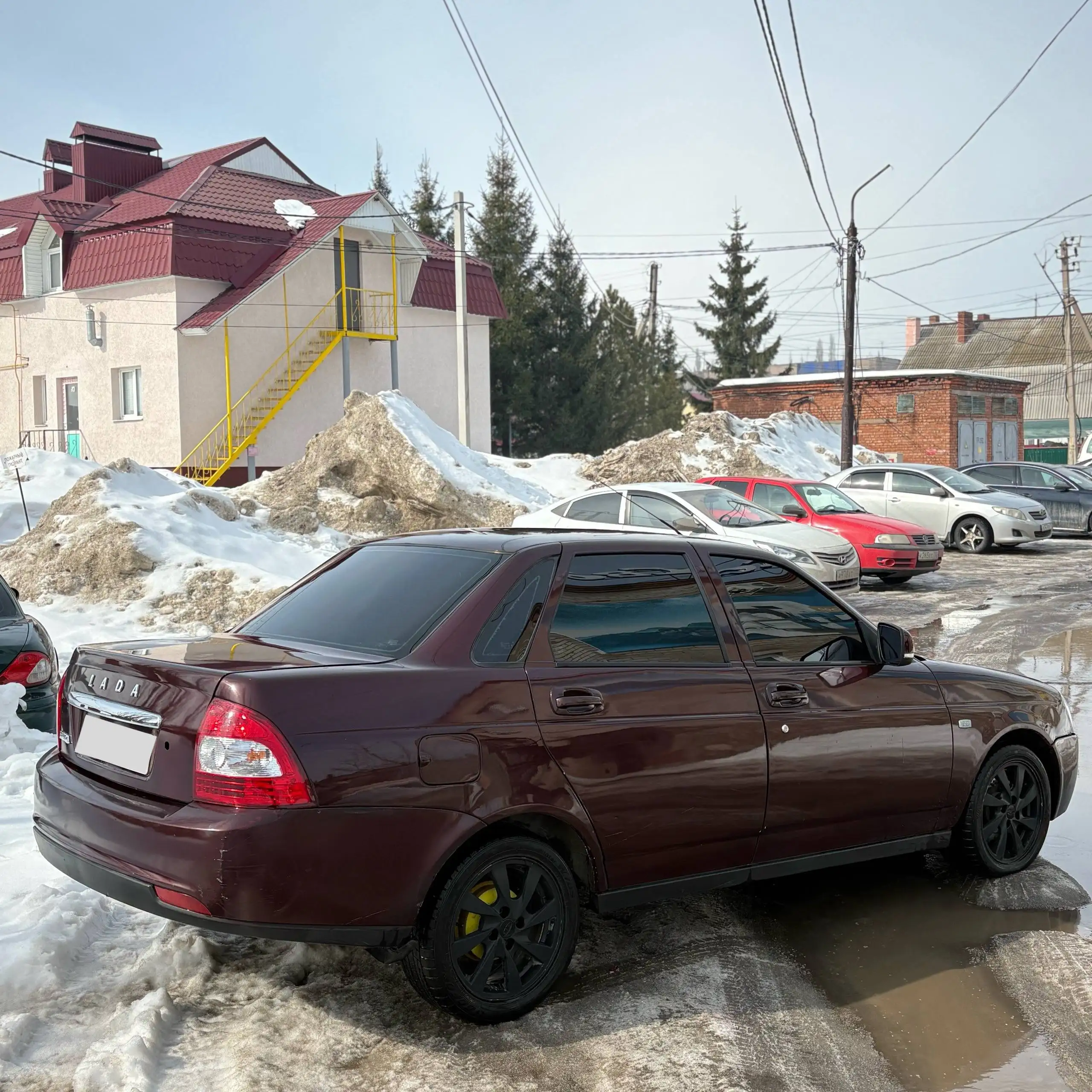Продам Lada Priora 2 2014 года в цвете Портвейн - Легковые автомобили (Авто) в Стерлитамак