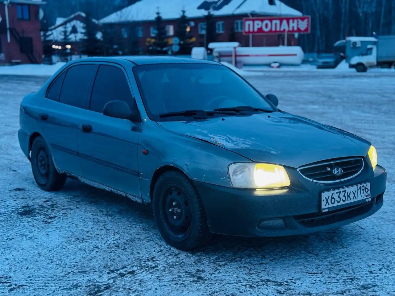 Hyundai Accent в хорошем техническом состоянии - Легковые автомобили (Авто) в Уфа