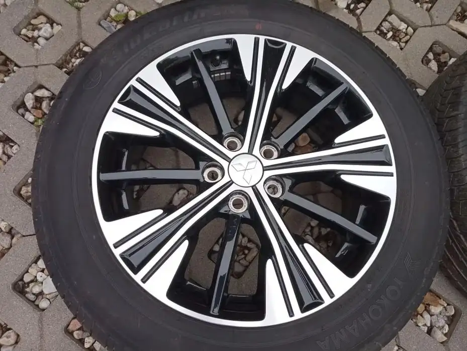 Колеса Mitsubishi Outlander ASX летние 225/55 R18 Yokohama - Шины и диски (Авто) в Уфа