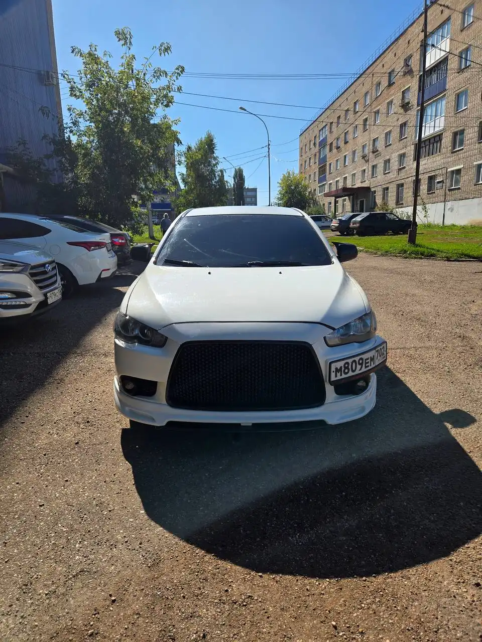Mitsubishi Lancer X 2014 с обвесом и аудиосистемой - Легковые автомобили (Авто) в Уфа