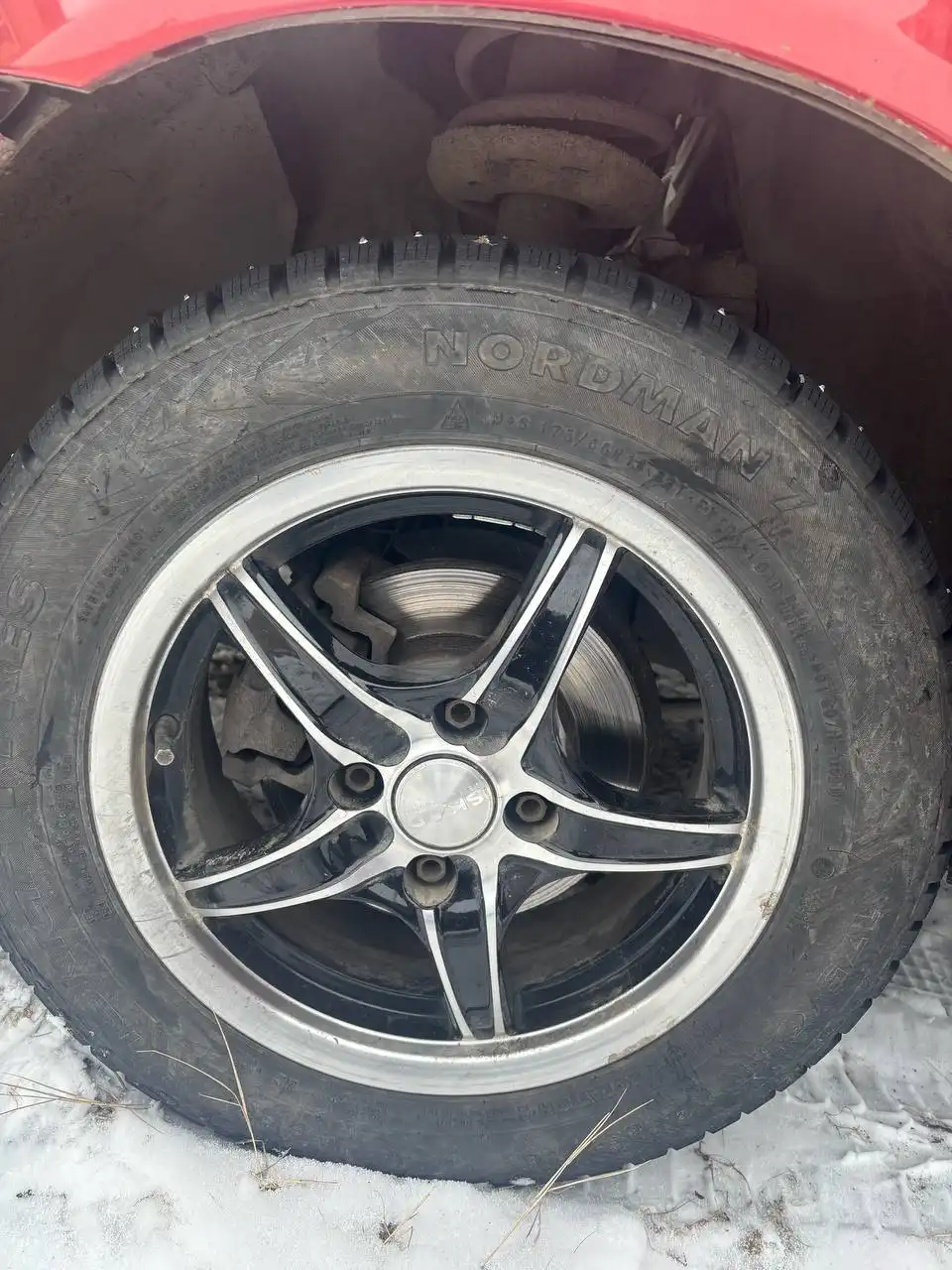 Продажа литых дисков с новой резиной