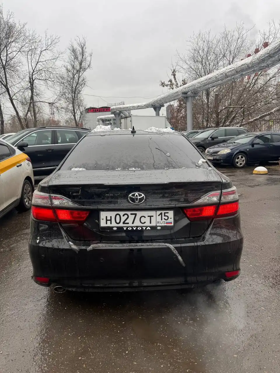 Toyota Camry 55 кузов 2014 года