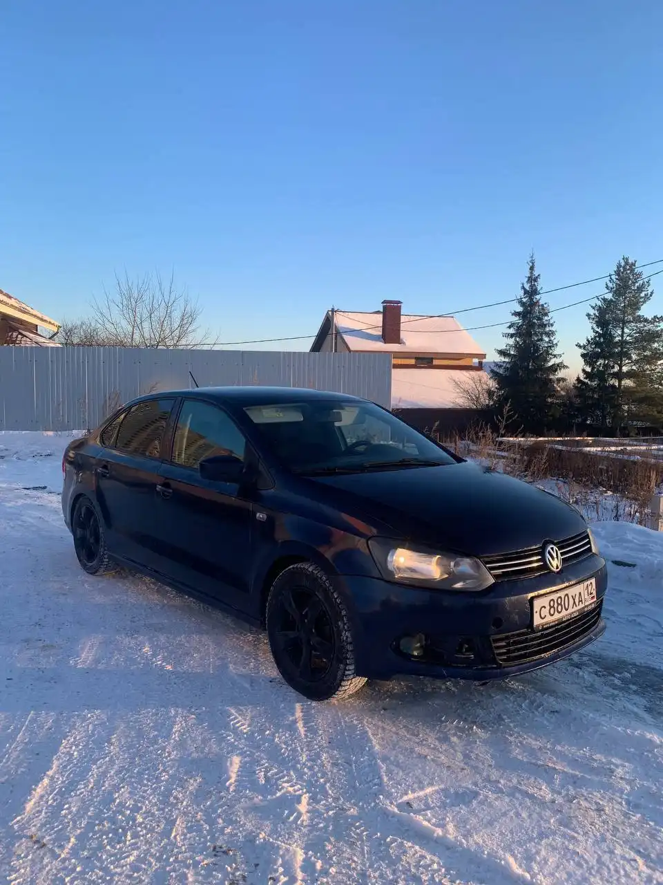 Продажа автомобиля Volkswagen Polo 1.6 с пробегом 150 тыс. км