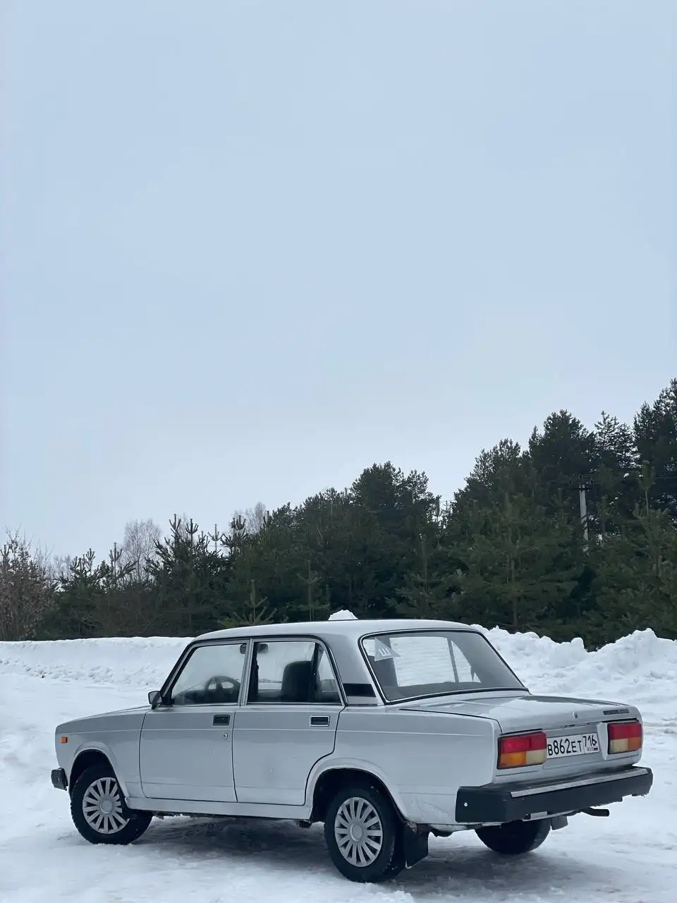 ВАЗ-2107 2011 года в цвете СНЕЖНАЯ КОРОЛЕВА - Легковые автомобили (Авто) в Павлово
