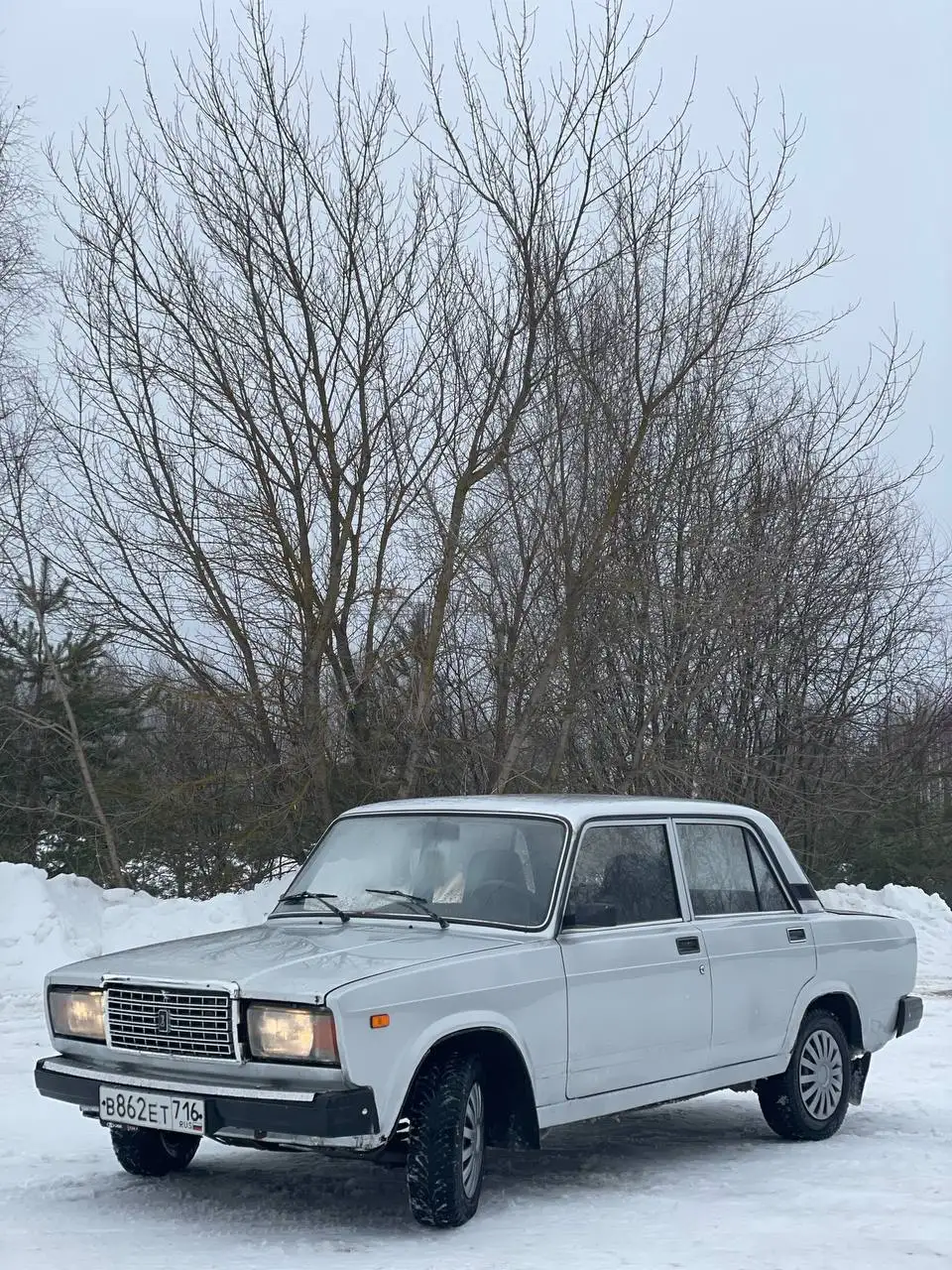 ВАЗ-2107 2011 года в цвете СНЕЖНАЯ КОРОЛЕВА - Легковые автомобили (Авто) в Павлово