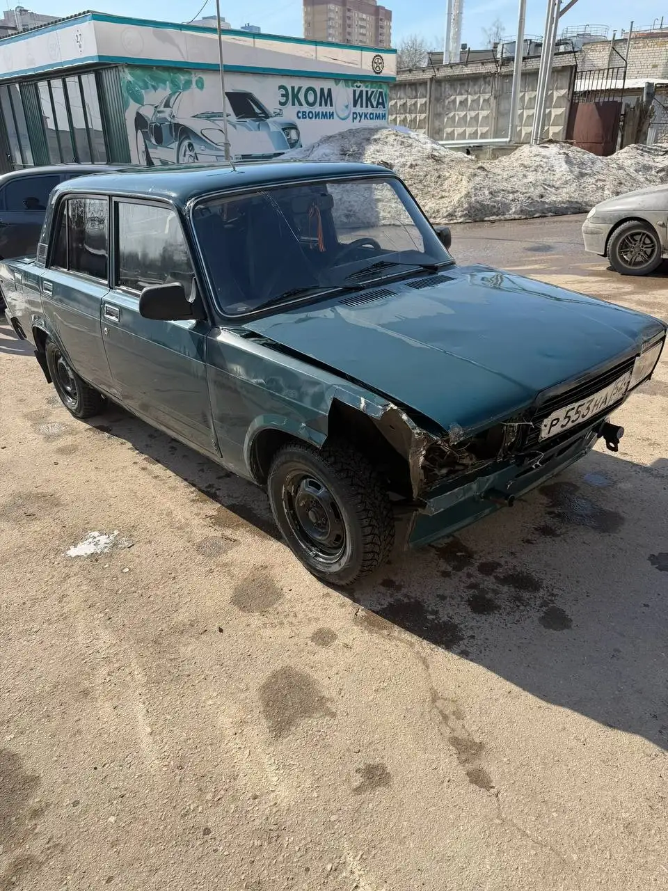 ВАЗ 2107 1997 года в хорошем состоянии после ДТП - Легковые автомобили (Авто) в Нижний Новгород