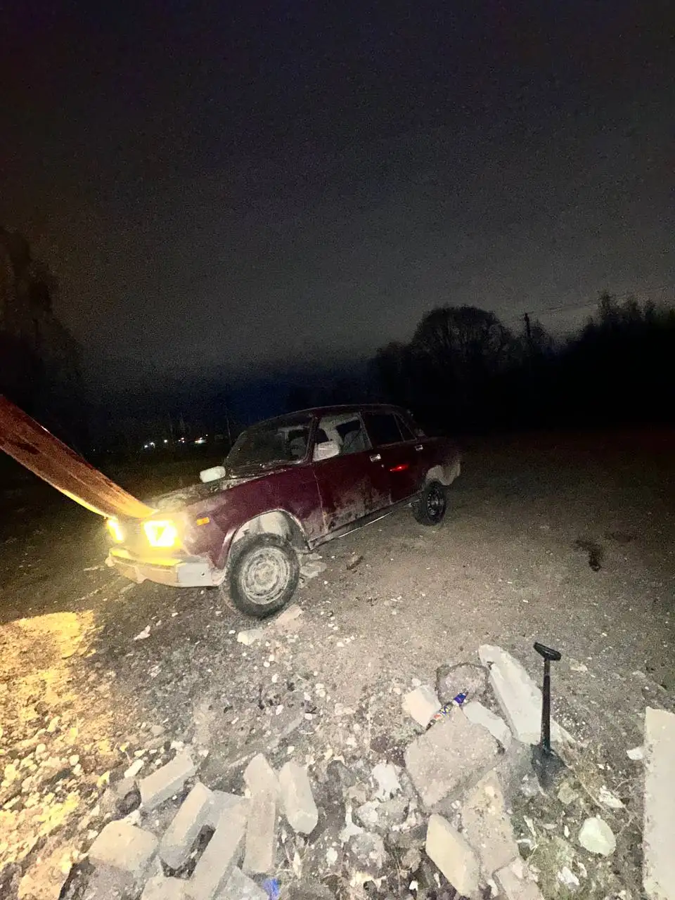 Продажа ВАЗ 2105 с регулировкой вилки и разбитыми фарами - Легковые автомобили (Авто) в Нижний Новгород